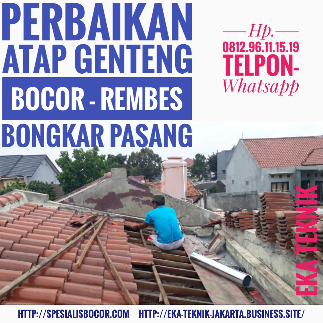  Jasa  Perbaikan Rumah Bocor Tukang Atap Bocor Eka 